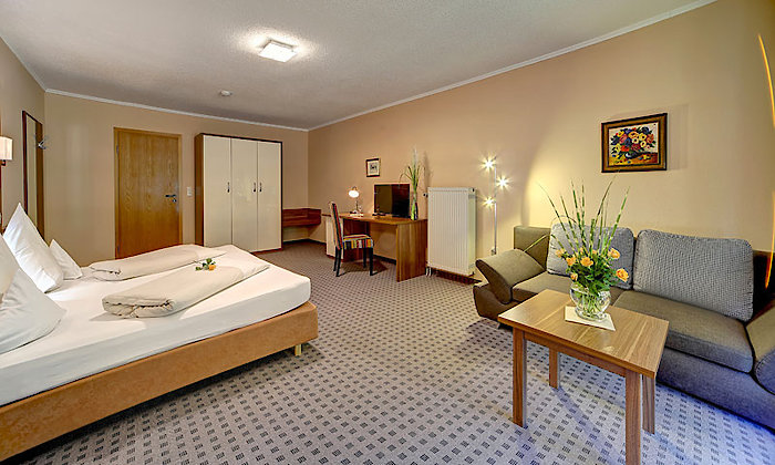 Hotel mit Doppelzimmer an der Donau bei Passau